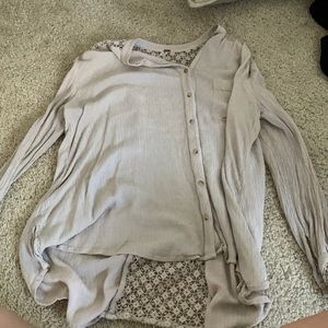 Super cute free people long sleeve